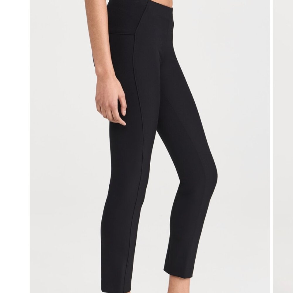 NWT Veronica Beard Zip Back Scuba Pant (Black 4)